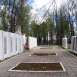 Братское кладбище г. Вязьмы, где похоронен Г. Б. Гридов