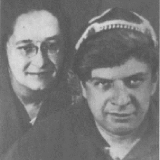 Лидия Багрицкая (Суок) и Эдуард Багрицкий. Конец 1930-х годов