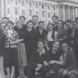 С друзьями по Николаевскому обкому комсомола. Николаев 1957 г.