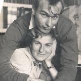 С супругой Светланой. Только родилась дочь Марина… г. Николаев 1959 г.