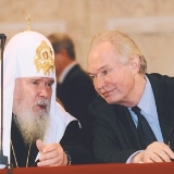 Со Святейшим Патриархом Московским и всея Руси Алексием на Всемирном Русском Народном Соборе