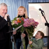 10. 70-летний юбилей. Дочь Татьяна и правнук Артём