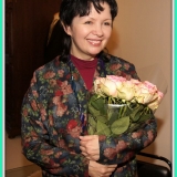 Певица Ирина Шведова на вечере памяти поэта М.С. Лисянского